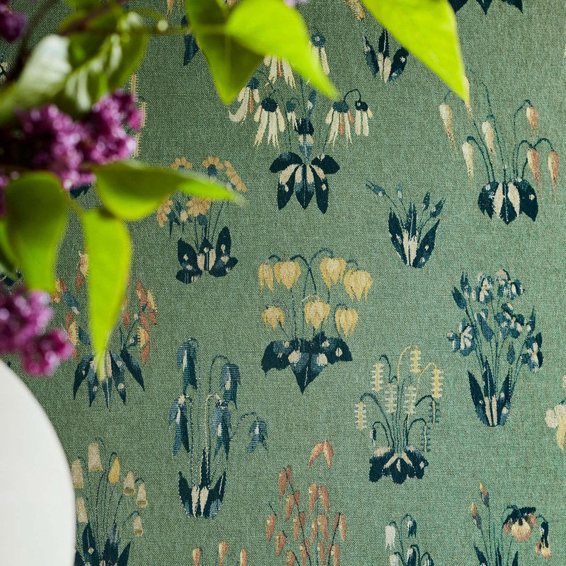 Little Greene Millefleur wallpaper — lifestyle image 16