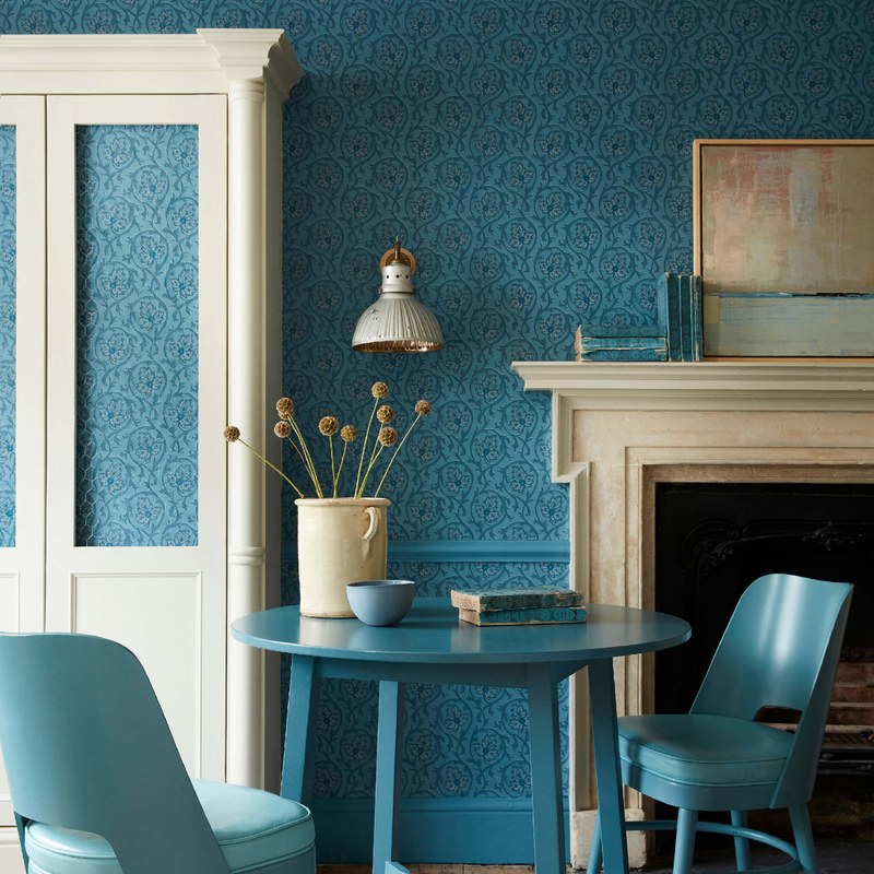 Little Greene Hoja wallpaper — lifestyle image 17