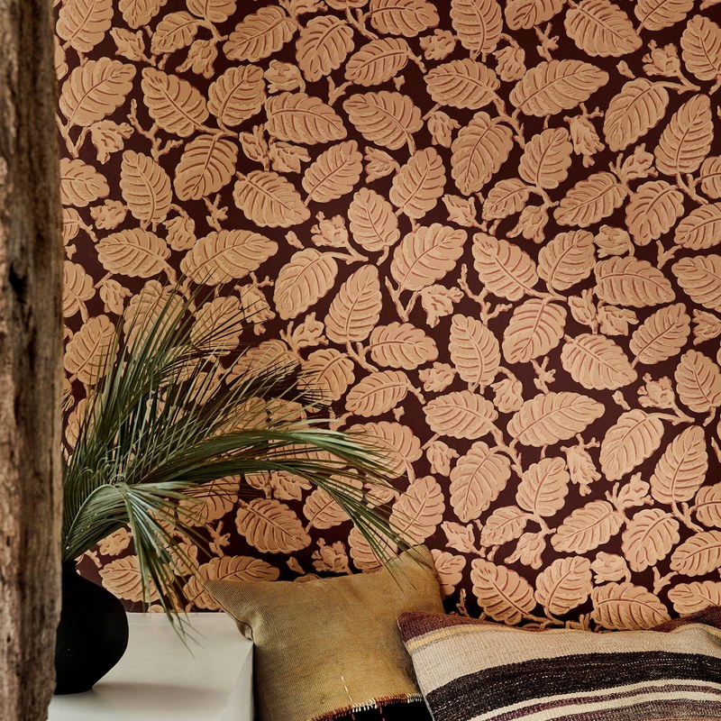 Little Greene Beech Nut wallpaper — lifestyle image 18
