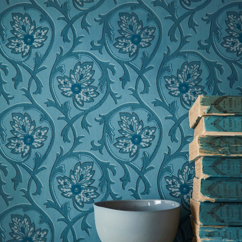 Little Greene Hoja wallpaper — lifestyle image 18