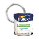 Dulux Quick Dry Eggshell Paint Pure Brilliant White 2.5L – Product Image | Decor Express, Clapham & Richmond, London