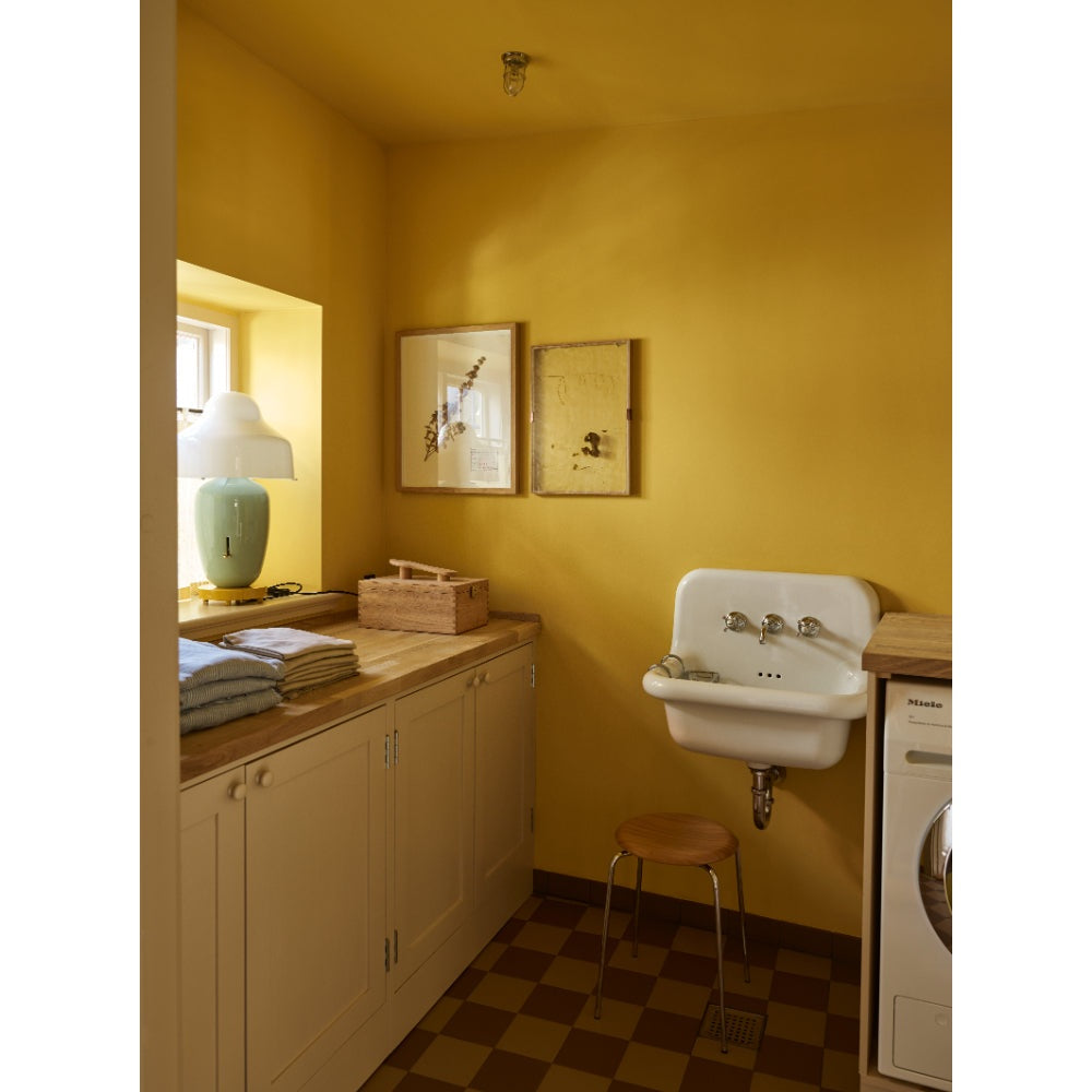 Farrow & Ball Babouche No.223 paint in a lifestyle setting