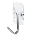 Command Small Clear Wire Hooks 5pc