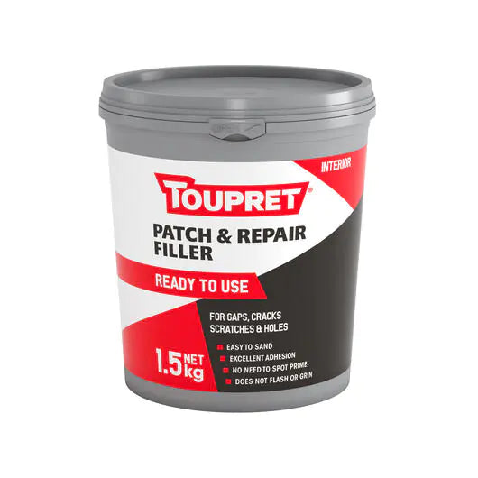 Toupret Patch & Repair Filler Ready To Use 1.5kg