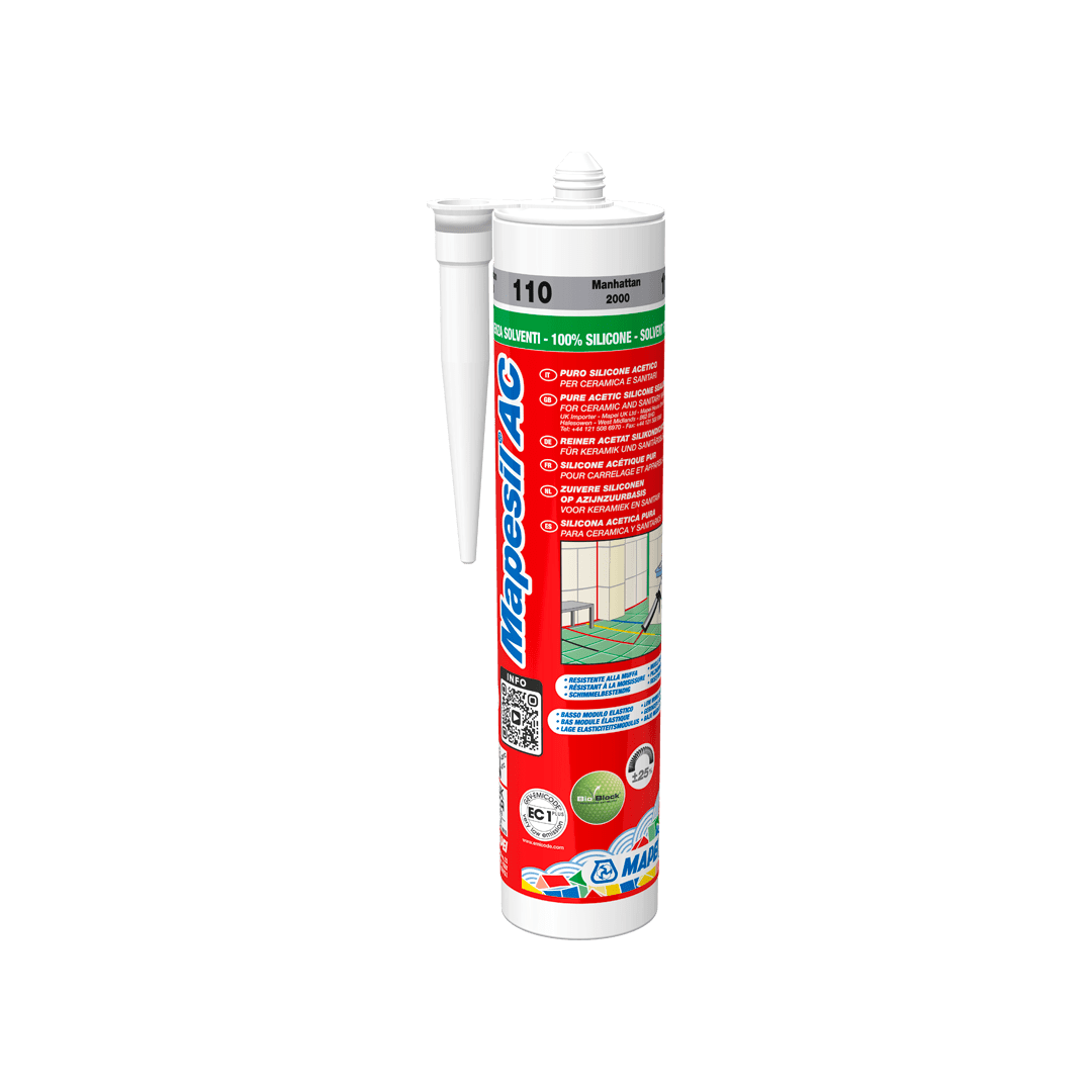 Mapei Mapesil AC Solvent-Free Silicone Sealant 310ml