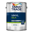 Dulux Trade Vinyl Silk White 5L