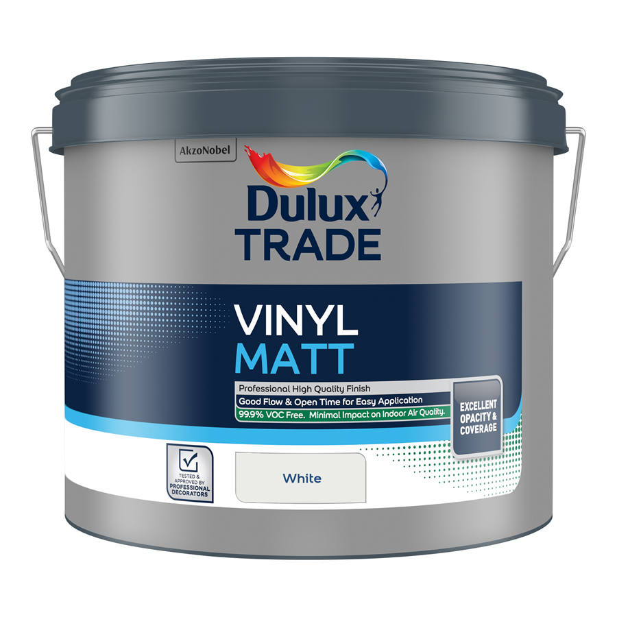 Dulux Trade Vinyl Matt White