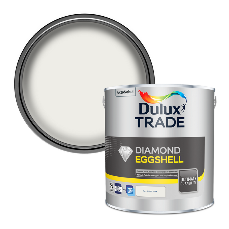 Dulux Trade Diamond Eggshell Pure Brilliant White