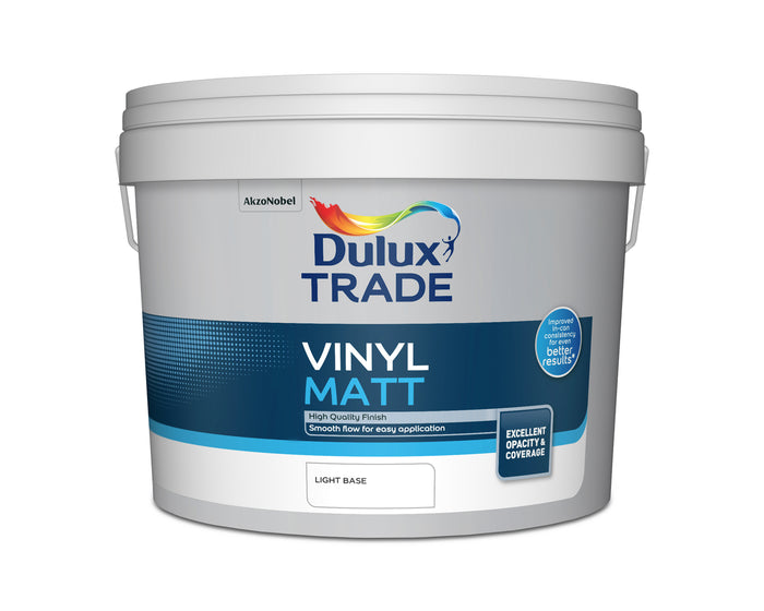 Dulux Trade Vinyl Matt LIGHT 10L