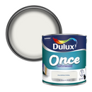 Dulux Once Satinwood Paint Pure Brilliant White