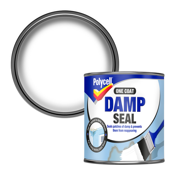 Polycell One Coat Damp Seal 1L – Product Image | Decor Express, Clapham & Richmond, London