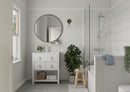 Dulux Easycare Bathroom Soft Sheen Paint Pure Brilliant White