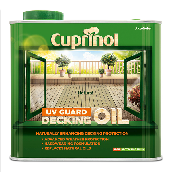 Cuprinol Decking Oil Natural 2.5L