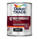 Dulux Trade Weathershield Exterior High Gloss Black