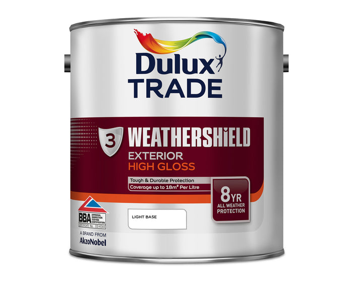 Dulux Trade Weathershield Gloss LIGHT 2.5L