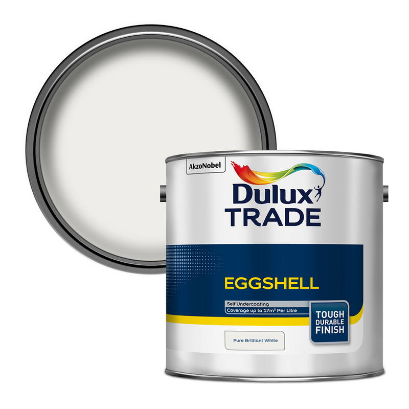 Dulux Trade Eggshell Pure Brilliant White