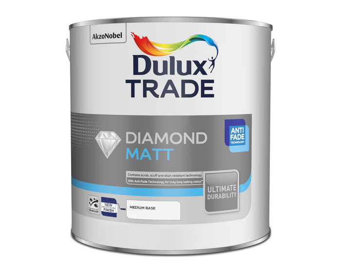 Dulux Trade Diamond Matt MEDIUM 2.5L