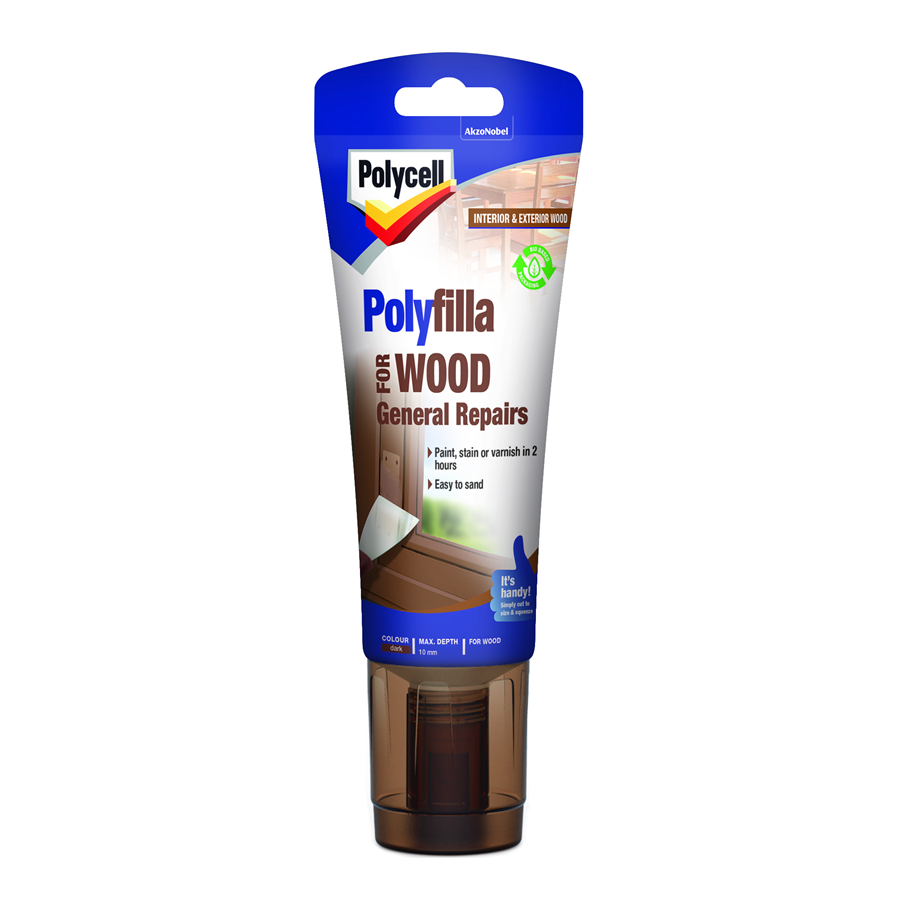 Polycell Large Repair Wood Filler White 330g