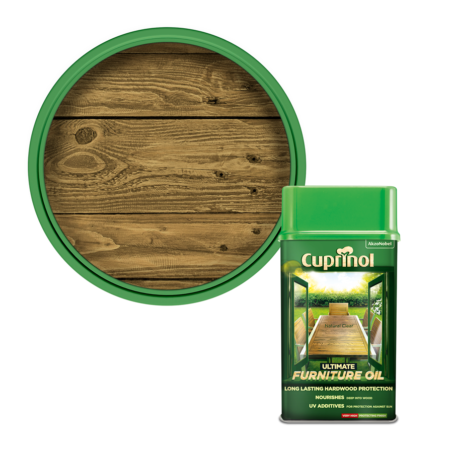 Cuprinol Furniture Oil Clear 1L