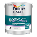 Dulux Trade Quick Dry Satinwood Pure Brilliant White 2.5L