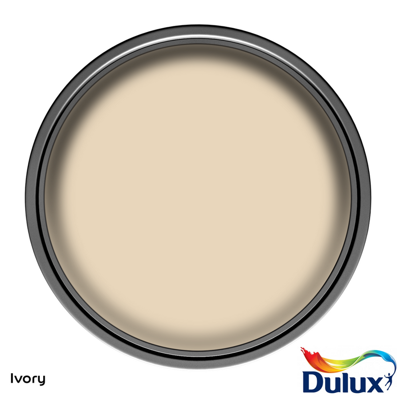 Dulux Easycare Washable & Tough Matt Emulsion Paint Ivory 2.5L