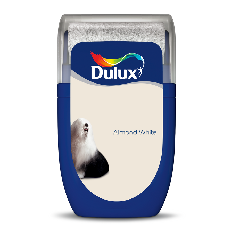 Dulux Roller Tester Almond White 30ml