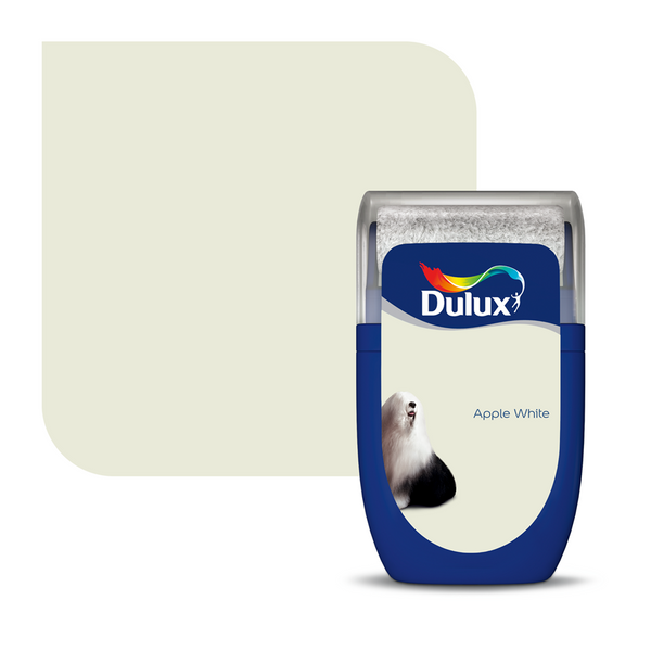 Dulux Roller Tester Apple White 30ml