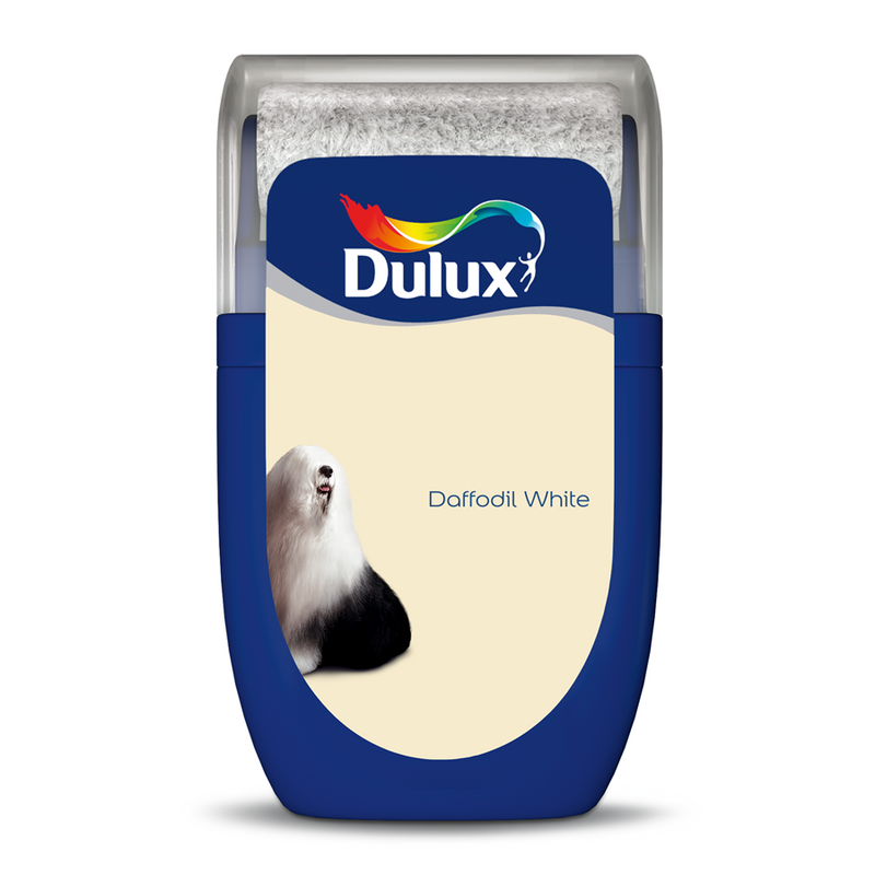 Dulux Roller Tester Daffodil White 30ml