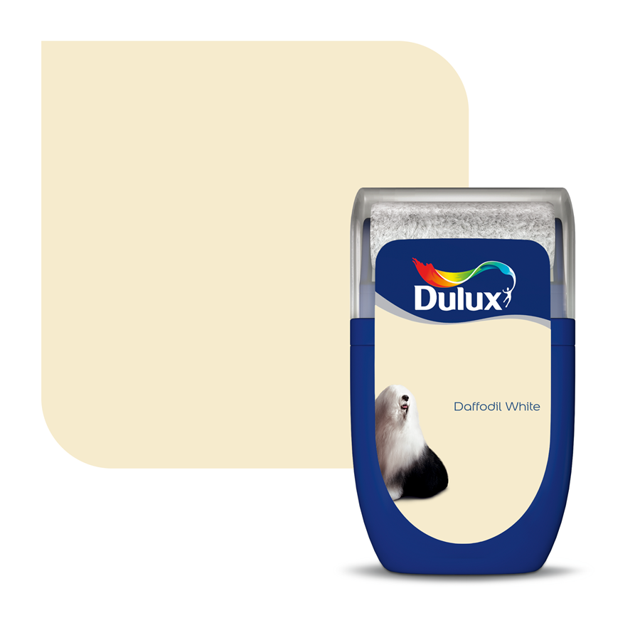 Dulux Roller Tester Daffodil White 30ml
