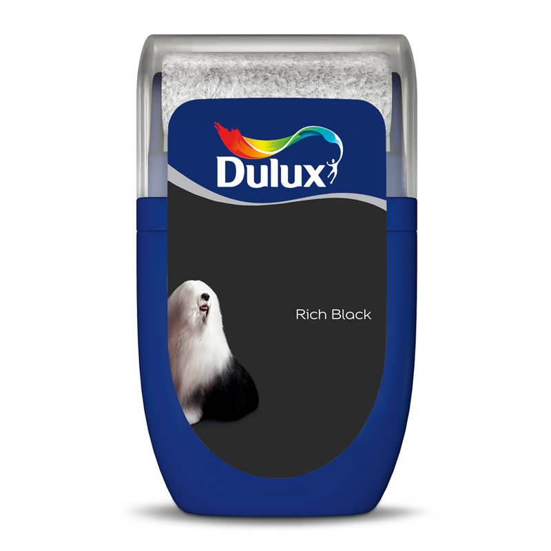 Dulux Roller Tester Rich Black 30ml