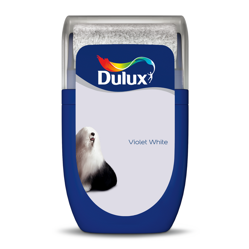 Dulux Roller Tester Violet White 30ml