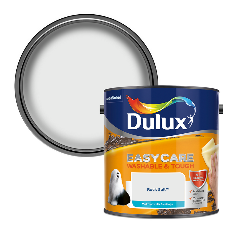 Dulux Easycare Washable & Tough Matt Emulsion Paint Rock Salt