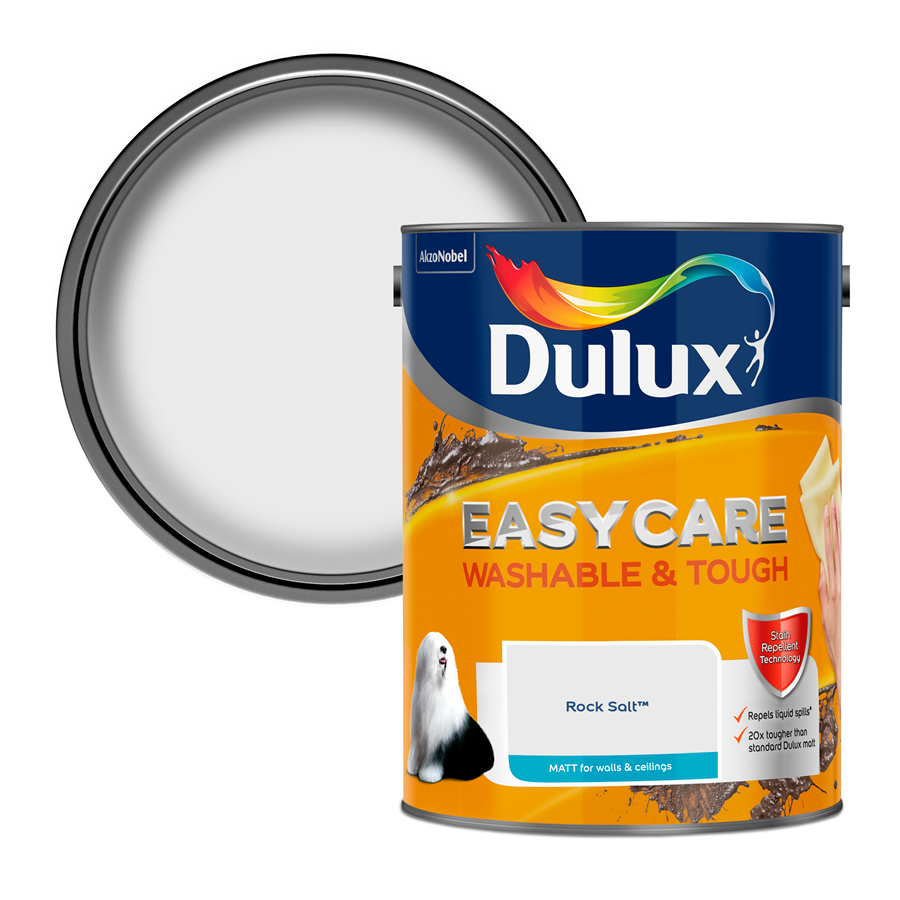 Dulux Easycare Washable & Tough Matt Emulsion Paint Rock Salt