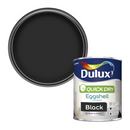 Dulux Quick Dry Eggshell Paint Black 750ml