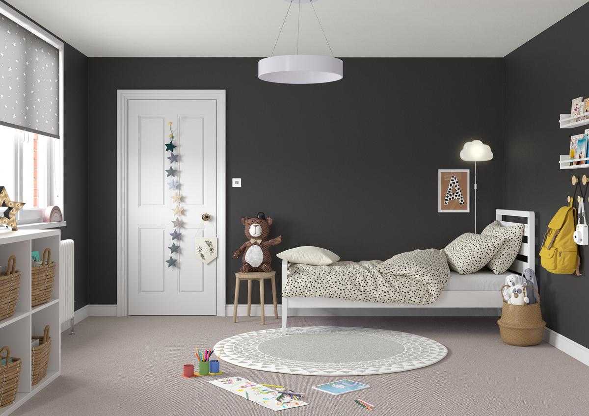 Dulux Quick Dry Eggshell Paint Black 750ml