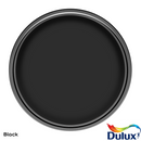 Dulux Quick Dry Eggshell Paint Black 750ml