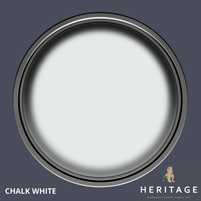 Dulux Heritage Colour Tester Chalk White 125ml