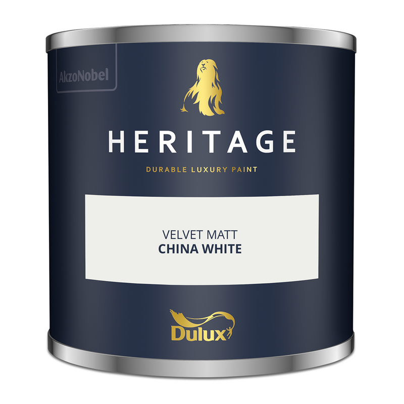 Dulux Heritage Colour Tester China White 125ml