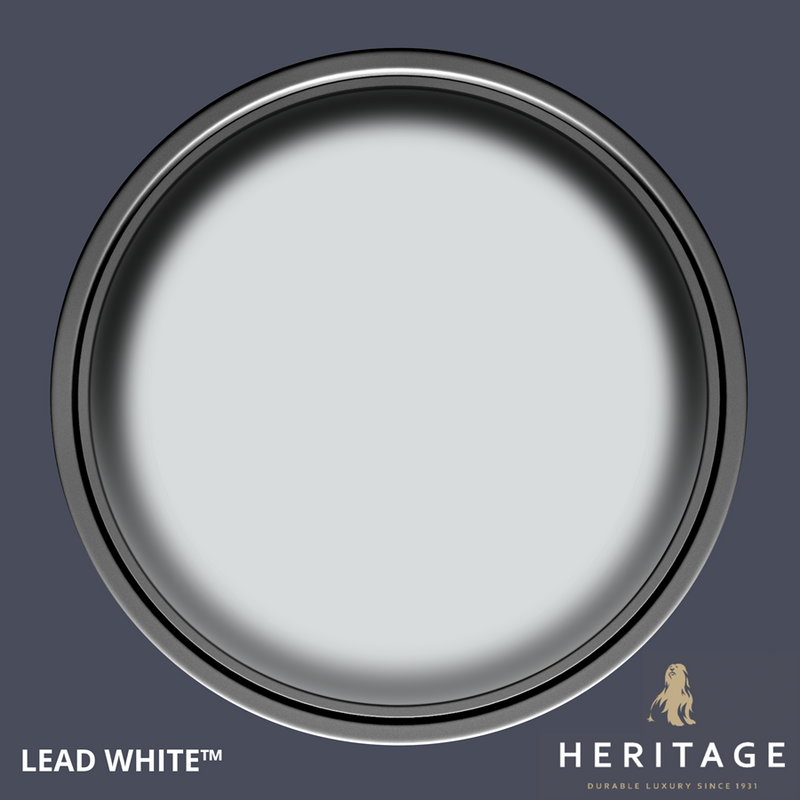 Dulux Heritage Colour Tester Lead White 125ml