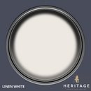 Dulux Heritage Colour Tester Linen White 125ml