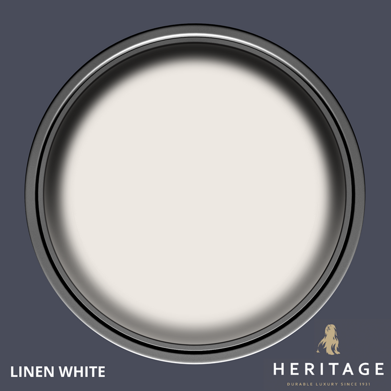 Dulux Heritage Colour Tester Linen White 125ml