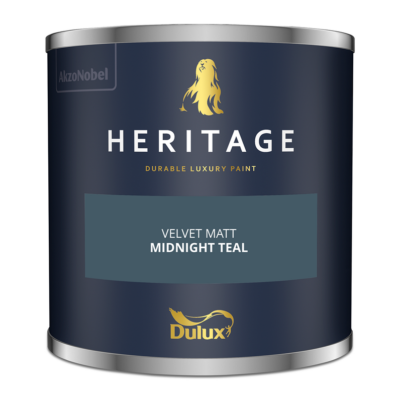 Dulux Heritage Colour Tester Midnight Teal 125ml