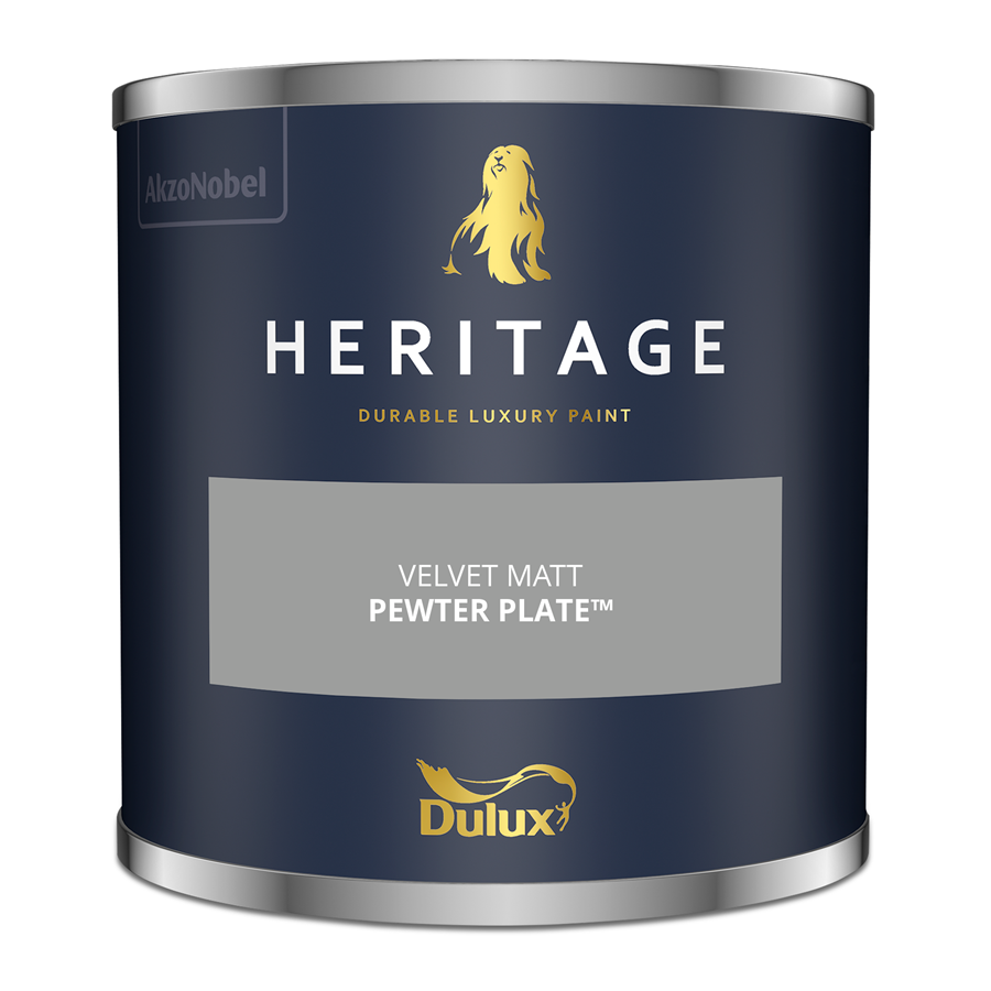 Dulux Heritage Pewter Plate