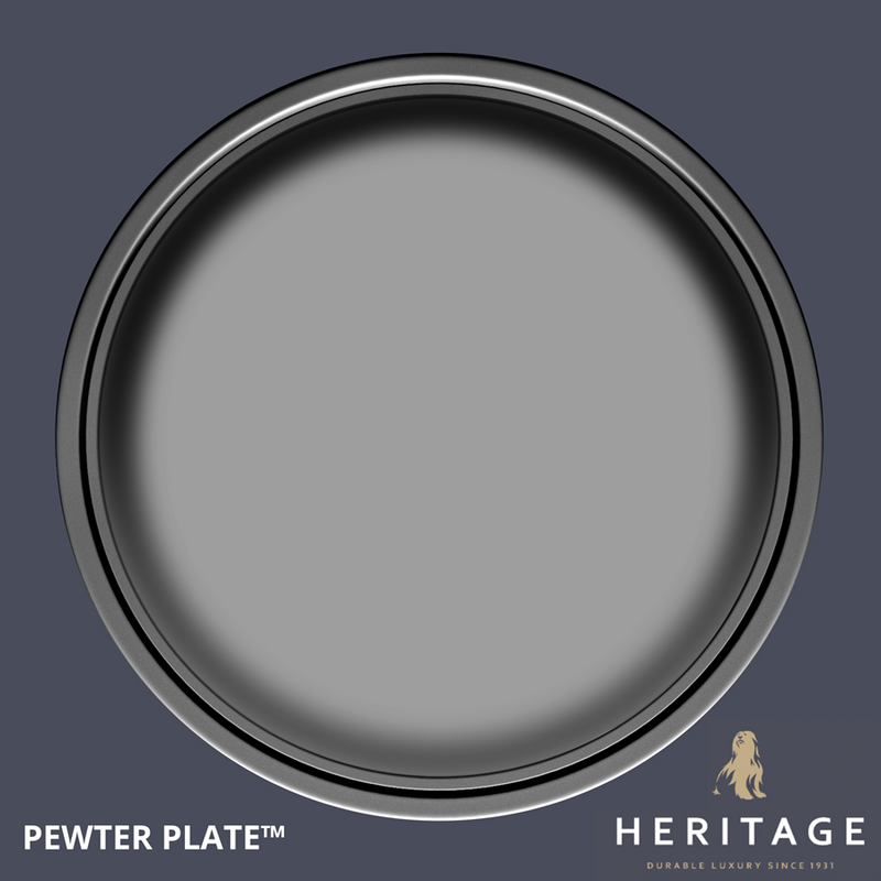 Dulux Heritage Colour Tester Pewter Plate 125ml