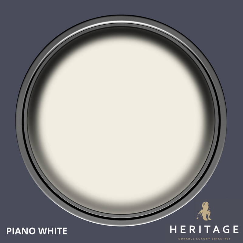 Dulux Heritage Colour Tester Piano White 125ml