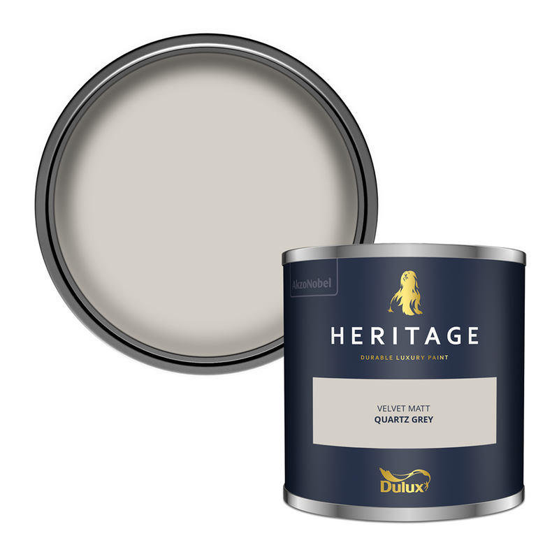 Dulux Heritage Colour Tester Quartz Grey 125ml