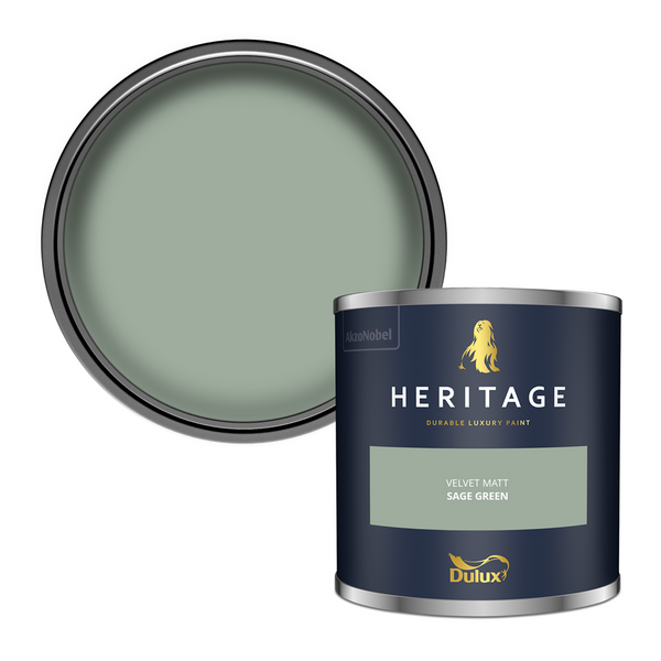 Dulux  Heritage Colour Tester Sage Green 125ml