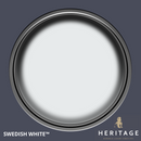 Dulux Heritage Colour Tester Swedish White 125ml