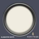 Dulux Heritage Colour Tester Alabaster White 125ml