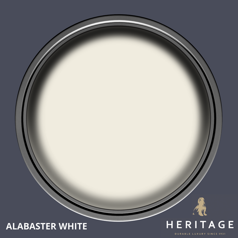 Dulux Heritage Colour Tester Alabaster White 125ml